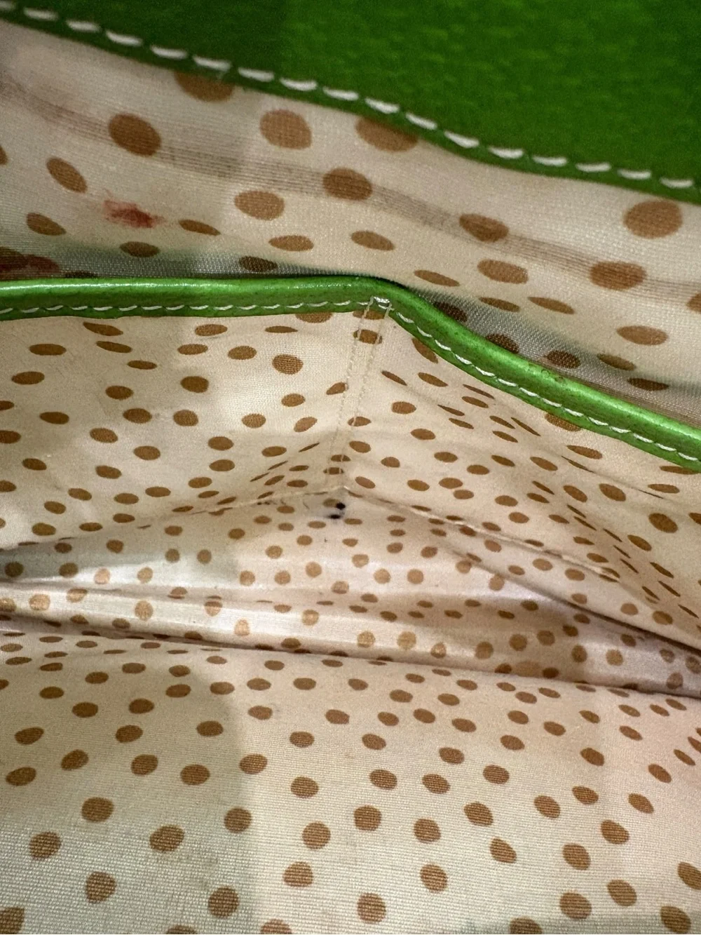 Kate Spade Wellesley Quinn Vine Green Leather Satchel Tote Bag WKRU1428 Emerald